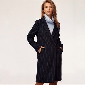 BABATON stedman coat (navy/white)